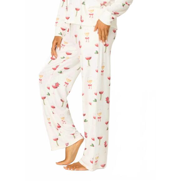 PJ SALVAGE Pants - NEW PJ SALVAGE lets get toasty pant in ivory